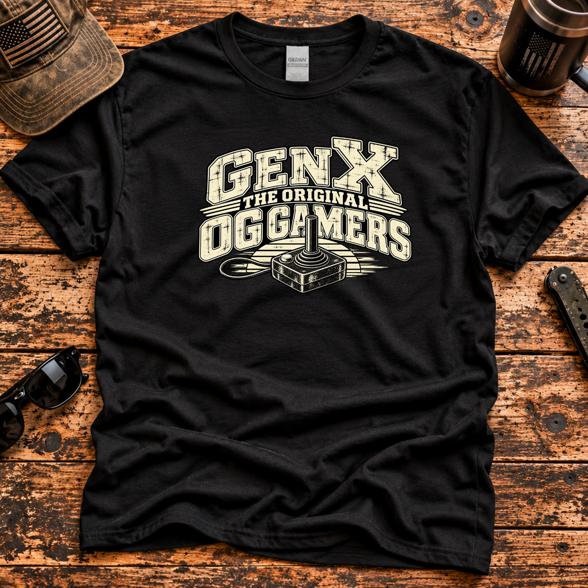 Gen X – The Original OG Gamers Retro Gaming T-Shirt
