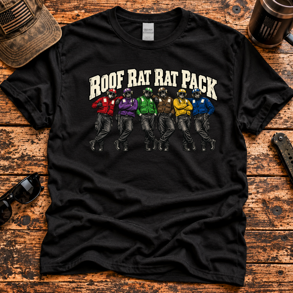 Roof Rat Rat Pack – Navy Flight Deck T-Shirt