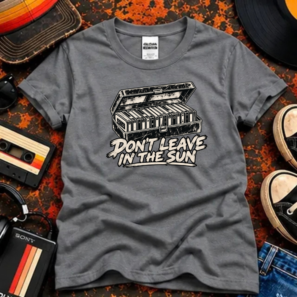Don’t Leave It in the Sun – Gen X Cassette T-Shirt
