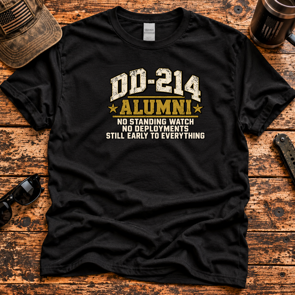 DD-214 Alumni Veteran T-Shirt