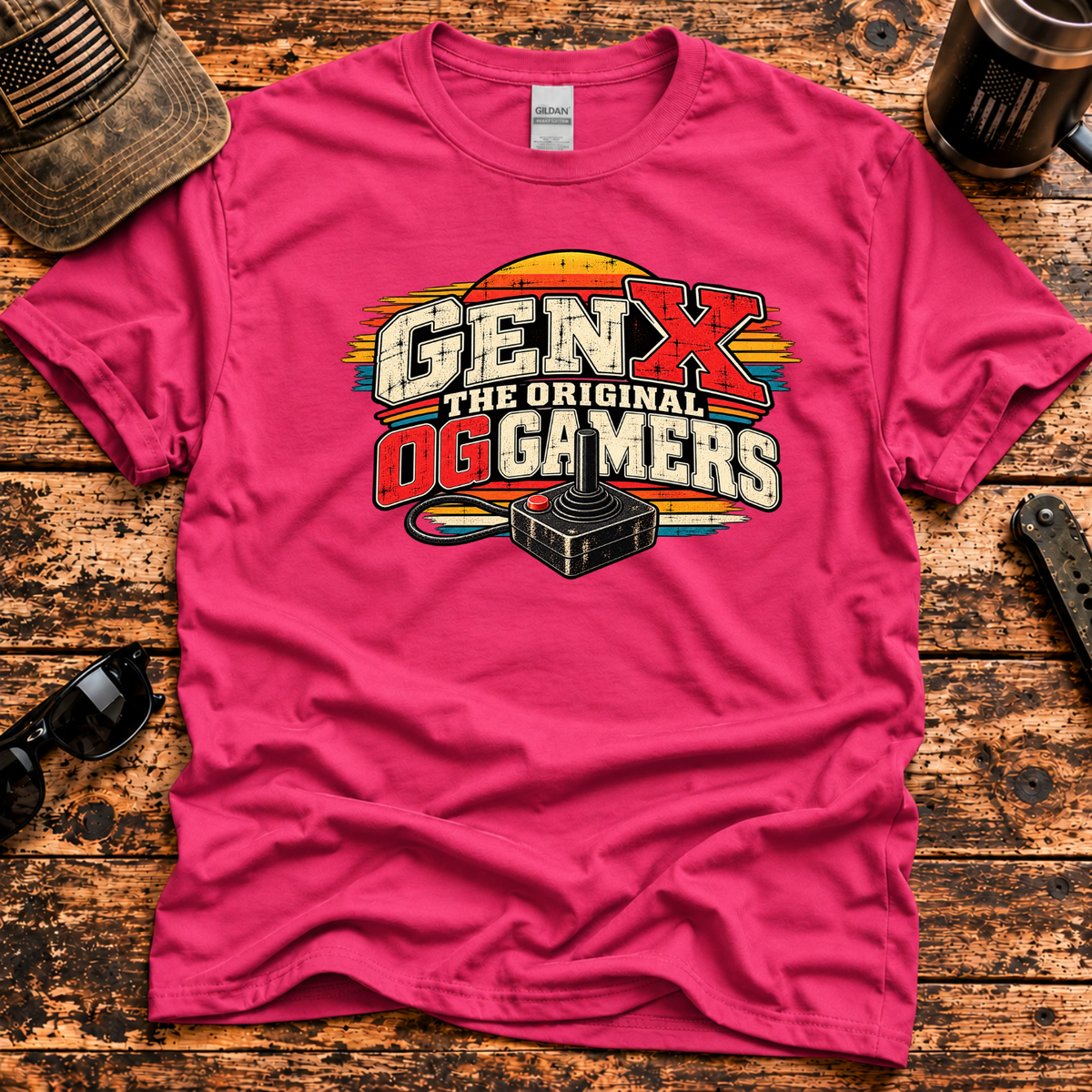 Gen X – The Original OG Gamers Retro Gaming T-Shirt