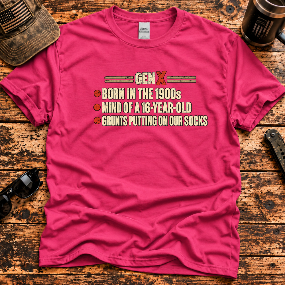 Gen X Born in the 1900s T-Shirt