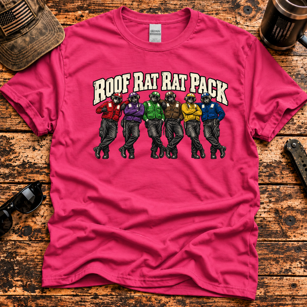 Roof Rat Rat Pack – Navy Flight Deck T-Shirt