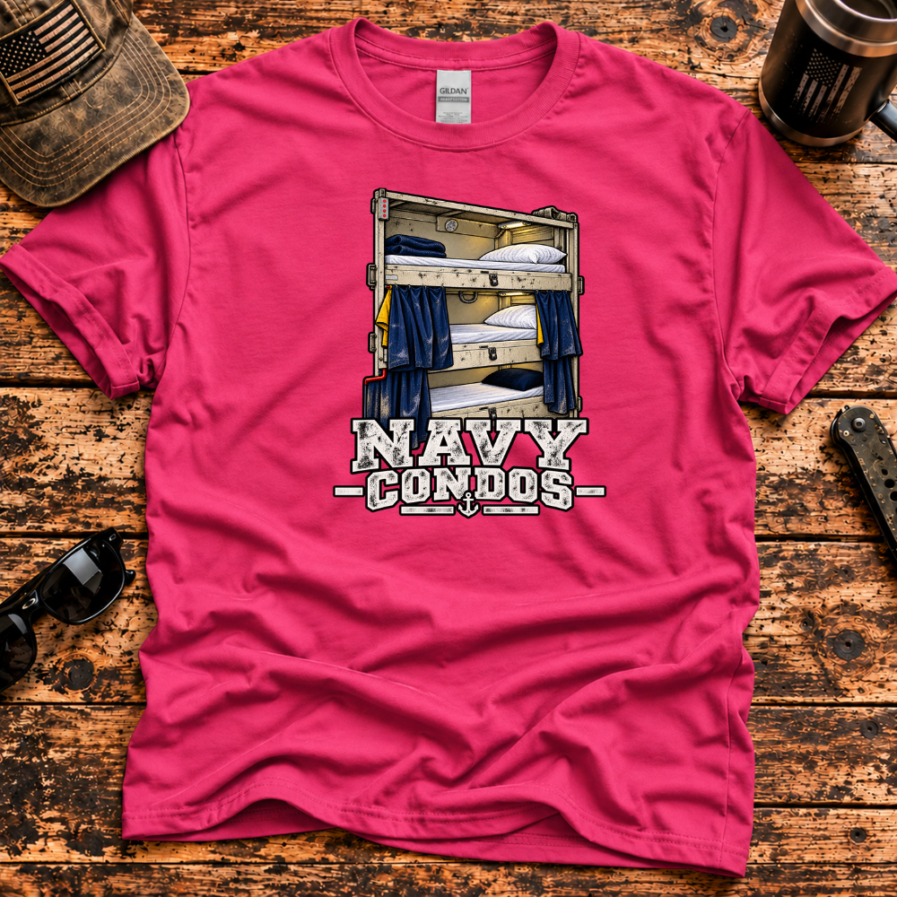 Navy Condos – Shipboard Rack T-Shirt