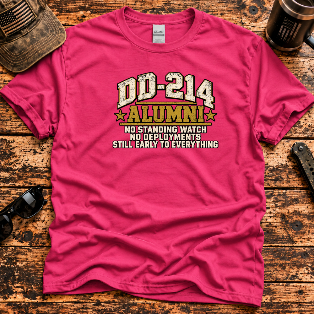 DD-214 Alumni Veteran T-Shirt