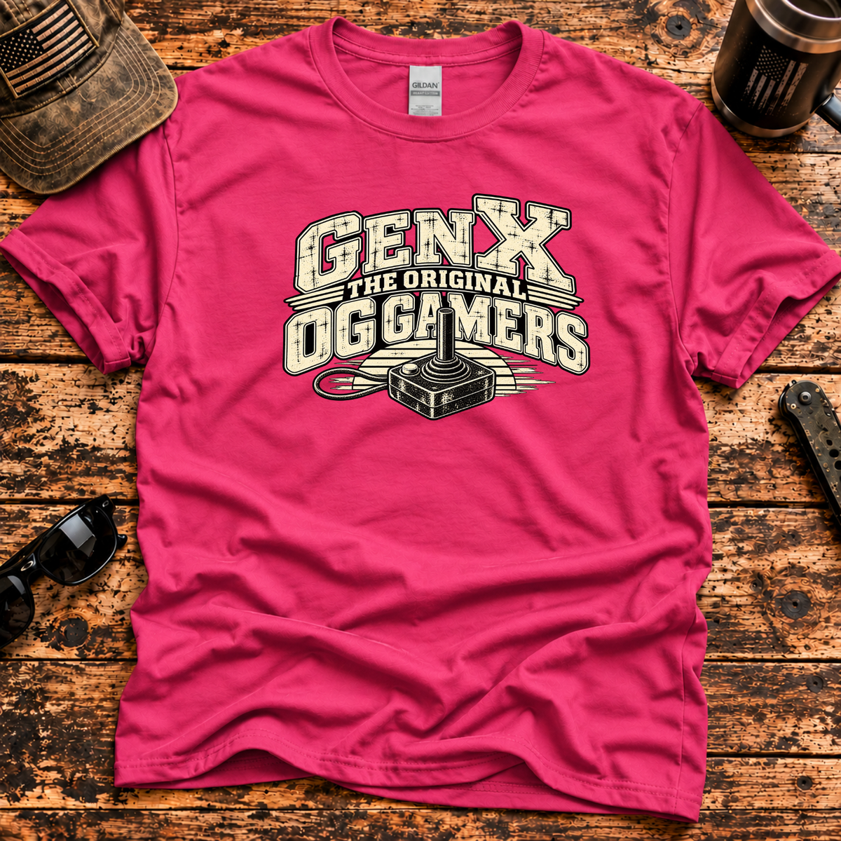 Gen X – The Original OG Gamers Retro Gaming T-Shirt