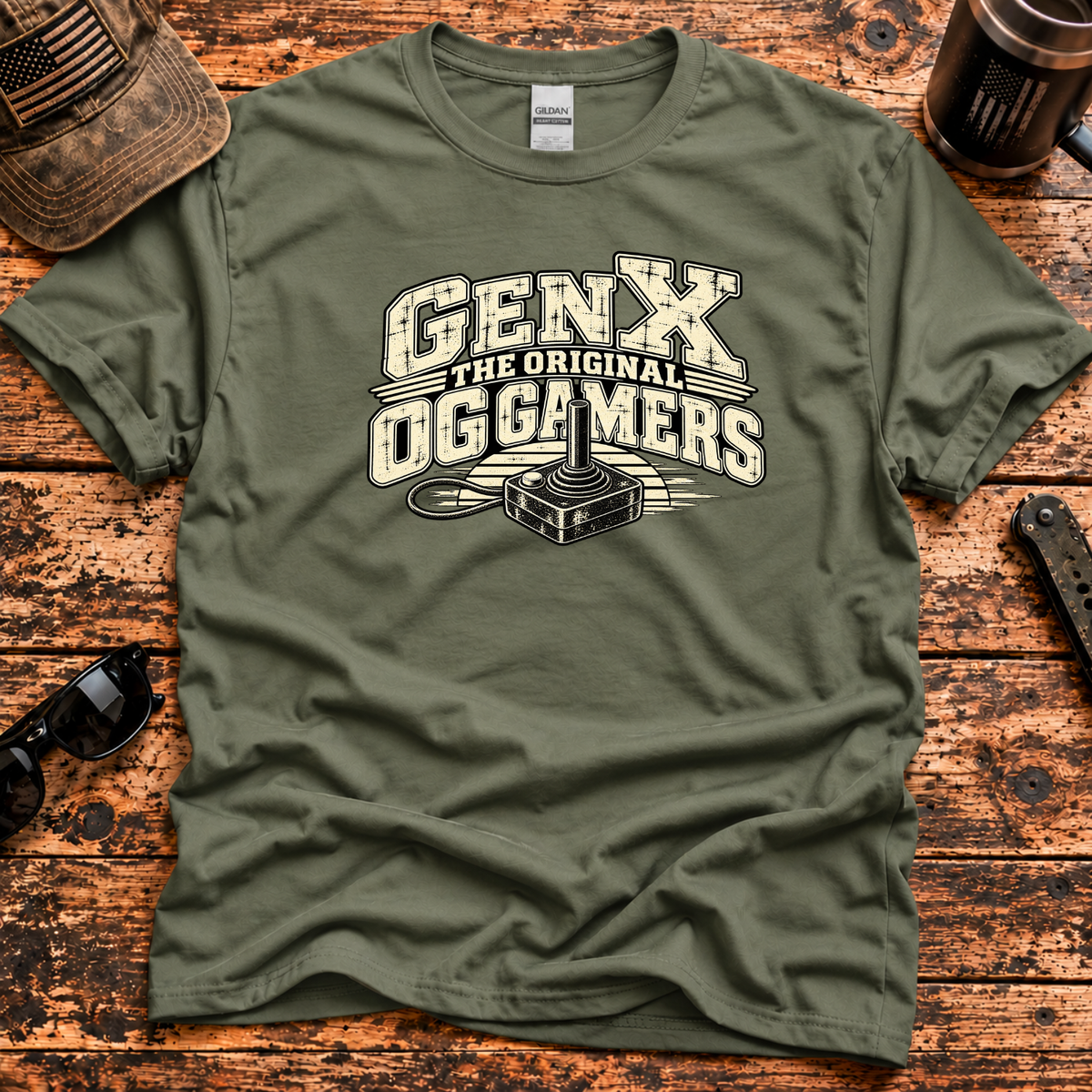 Gen X – The Original OG Gamers Retro Gaming T-Shirt