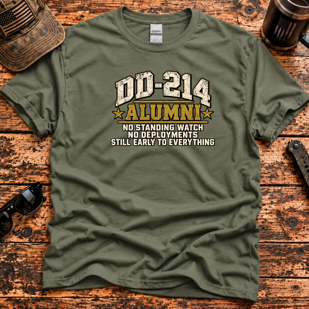 DD-214 Alumni Veteran T-Shirt