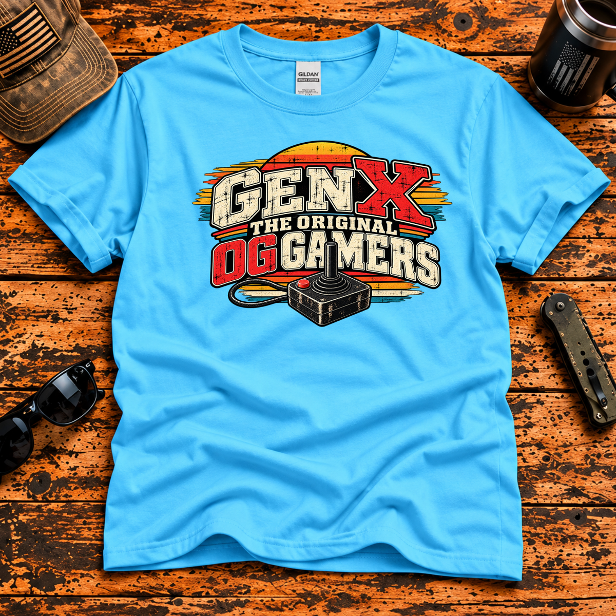 Gen X – The Original OG Gamers Retro Gaming T-Shirt