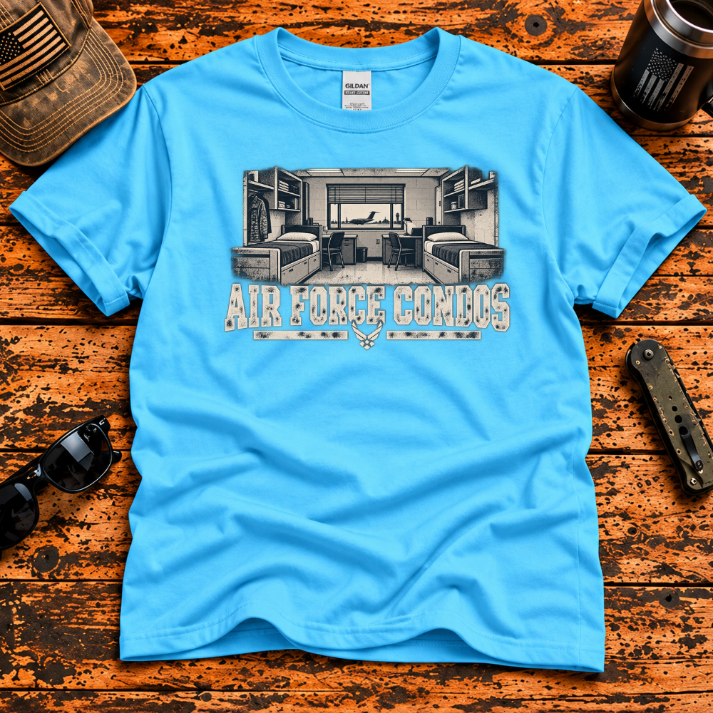 Air Force Condos – Military Housing Humor T-Shirt