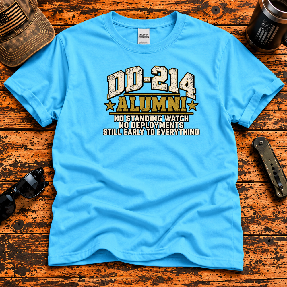 DD-214 Alumni Veteran T-Shirt