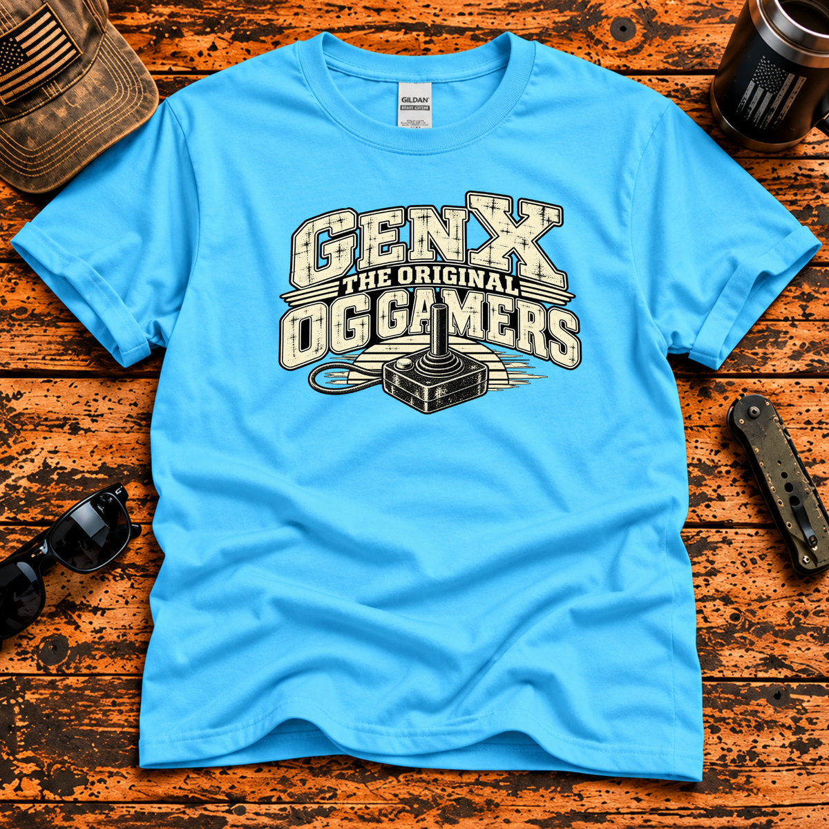 Gen X – The Original OG Gamers Retro Gaming T-Shirt