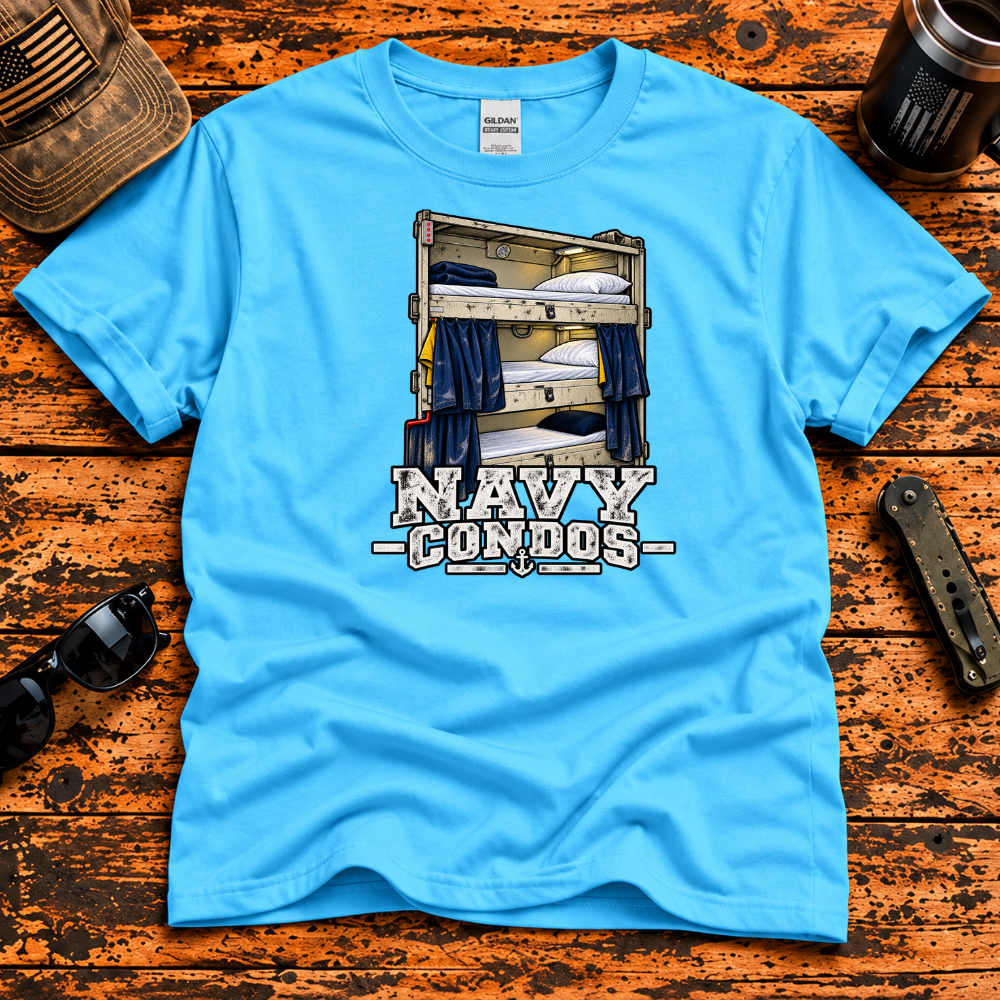Navy Condos – Shipboard Rack T-Shirt