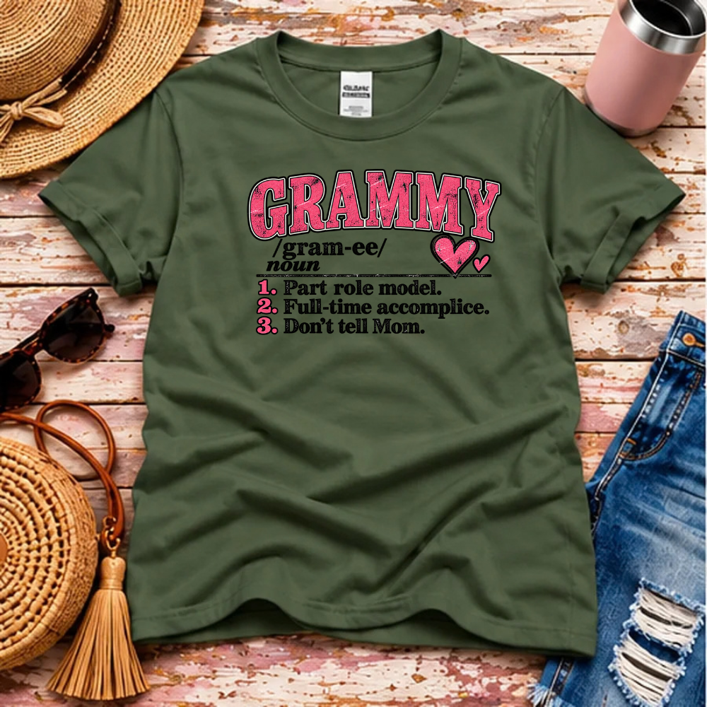 Grammy Definition T-Shirt – Full-Time Accomplice