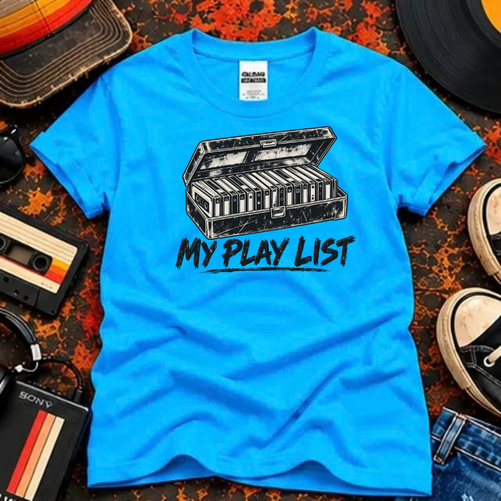 My Play List – Gen X Cassette Tape T-Shirt