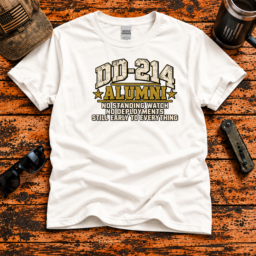 DD-214 Alumni Veteran T-Shirt