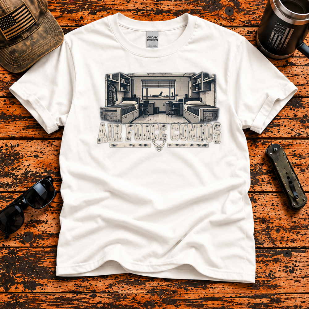 Air Force Condos – Military Housing Humor T-Shirt