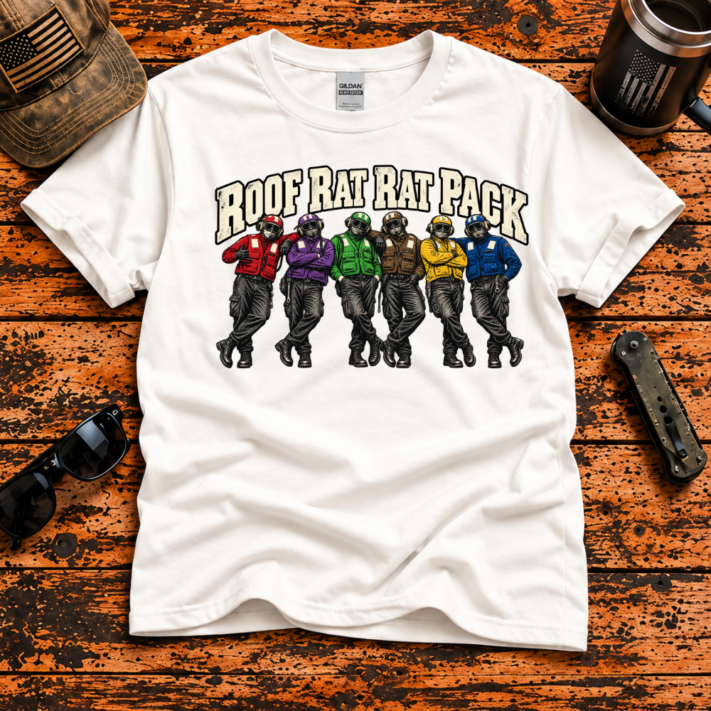 Roof Rat Rat Pack – Navy Flight Deck T-Shirt