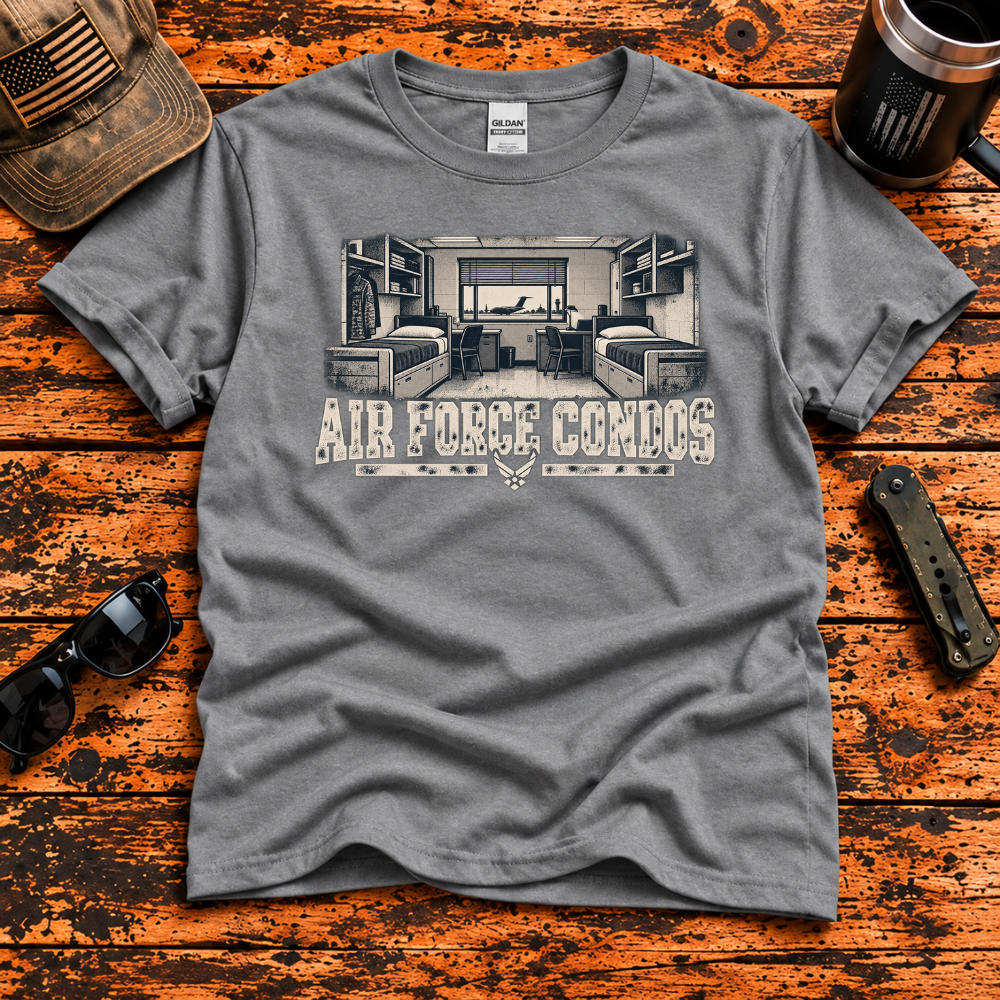 Air Force Condos – Military Housing Humor T-Shirt