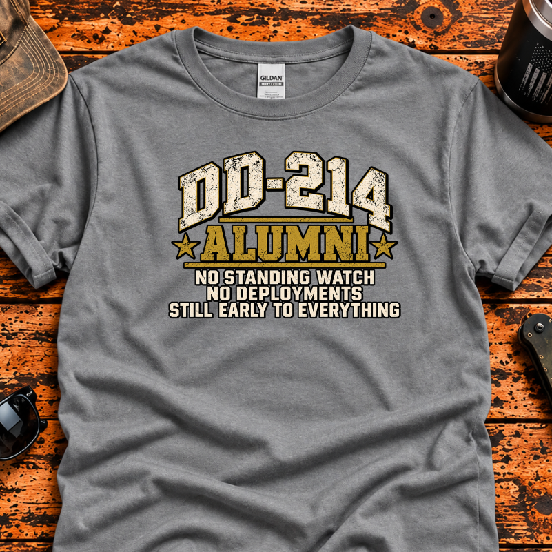 DD-214 Alumni Veteran T-Shirt