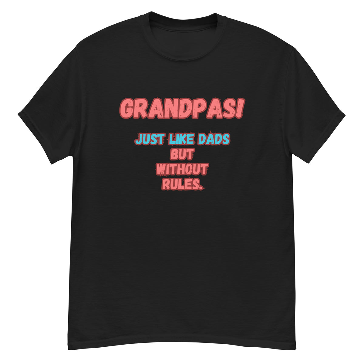 Rule-Breaking Grandpas T-shirt - Celebrate the Fun!