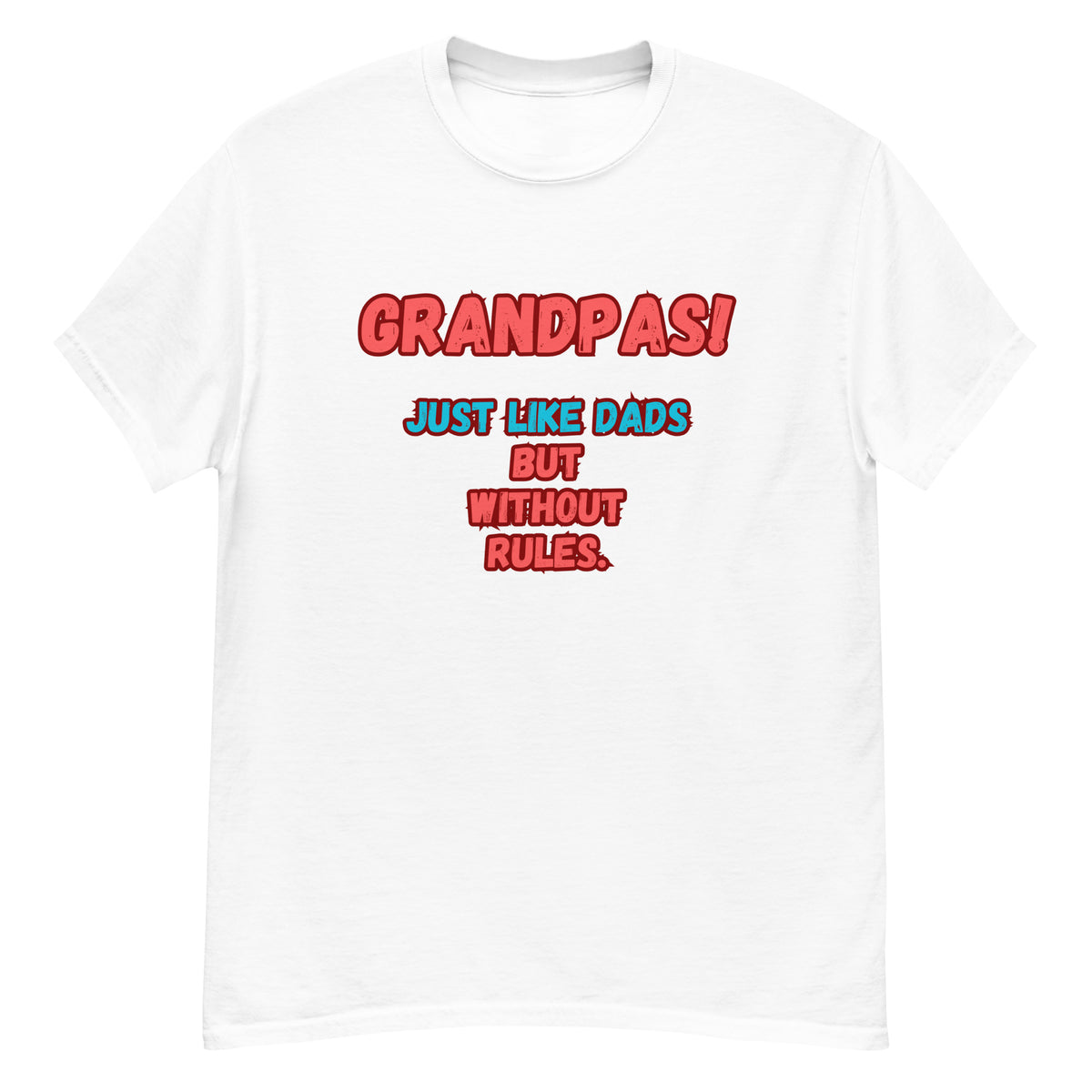 Rule-Breaking Grandpas T-shirt - Celebrate the Fun!
